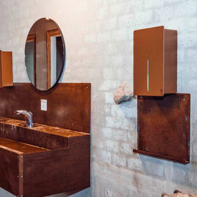 LOKI håndtørrer, rustfrit stål