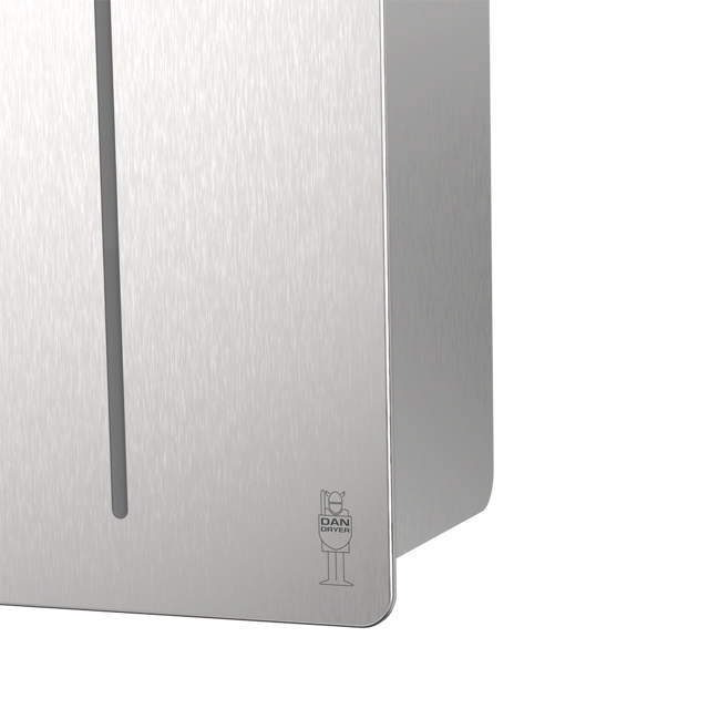 LOKI berøringsfri desinfektionsdispenser til spray, rustfrit stål