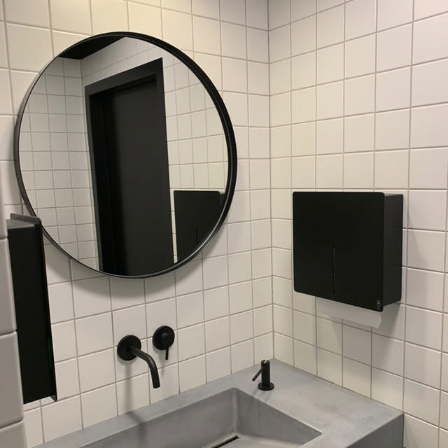 LOKI paper towel dispenser, black