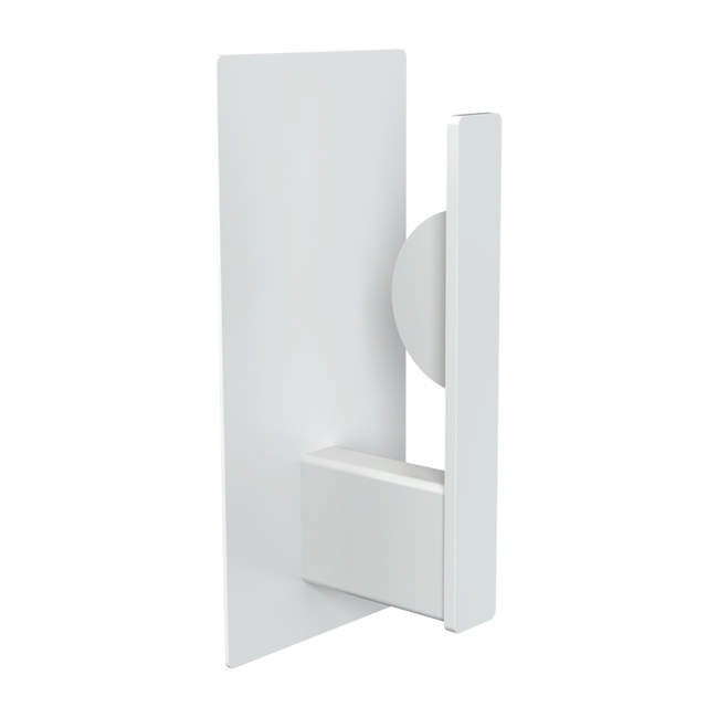 Spare toilet roll holder, white