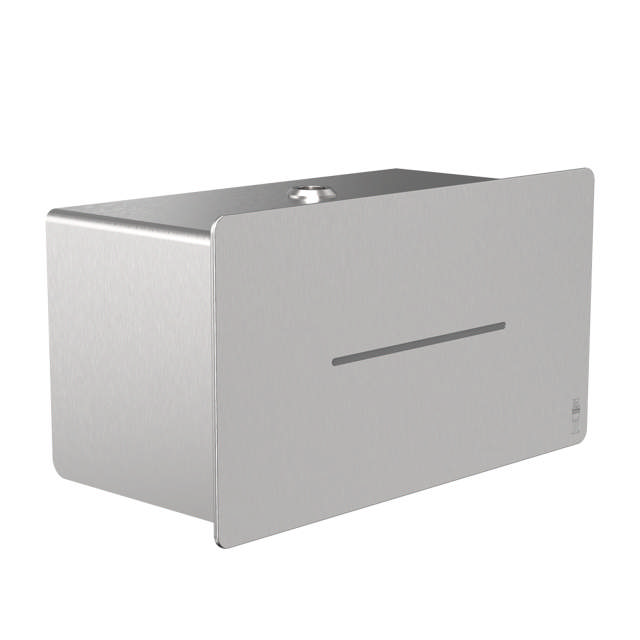 LOKI toiletpapirholder til 2 standardruller, rustfrit stål