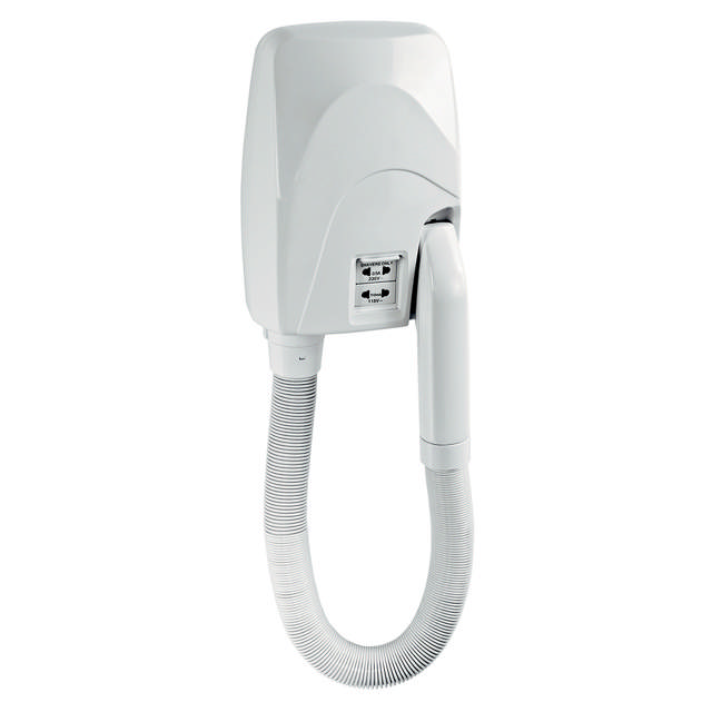 3-trins hårtørrer med barbermaskinestik