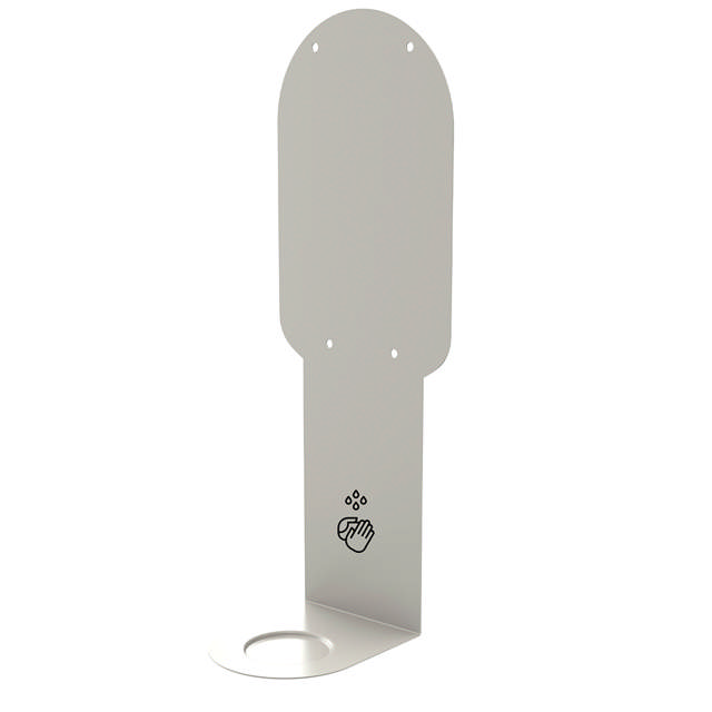 Drip tray for ELEGANCE disinfectant dispenser, white